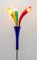 Italienische Modell Fireworks Stehlampe aus Muranoglas von Barovier & Toso, 1990er 4