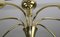 Brass Chandelier from Rupert Nikoll, 1950s, Image 11