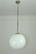 Lampada da soffitto vintage in vetro opalino Bauhaus, anni '50, Immagine 1