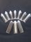 Crystal Model Trèfle Knife Holders from Saint louis, 1970s, Set of 10 1