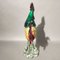 Figura con forma de gallo grande de cristal de Murano, años 50, Imagen 6