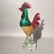 Figura con forma de gallo grande de cristal de Murano, años 50, Imagen 9