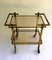 Vintage Hollywood Regency Style Italian Trolley, 1970s 1