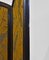 Paravento pieghevole in quercia con ripiano in tessuto Otori, anni '20, Immagine 9