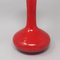 Italienische Rote Vintage Space Age Vase, 1970er 4