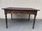 Antique Farm Table with Drawer 5