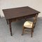 Antique Farm Table with Drawer 3