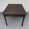 Antique Farm Table with Drawer 11