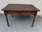 Antique Farm Table with Drawer 6