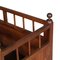 19th Century Walnut Cradle Baby Cot from Bassano's Ebanistery, Image 2