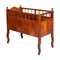 19th Century Walnut Cradle Baby Cot from Bassano's Ebanistery, Image 1