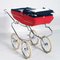 Mid-Century Italian Baby Carriage Pram Storage from Giordani, 1950s 3