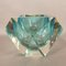 Large Faceted Murano Glass Sommerso Bowl by Flavio Poli, 1950s 4