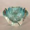Large Faceted Murano Glass Sommerso Bowl by Flavio Poli, 1950s, Image 4