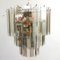 Lampada da soffitto vintage rotonda in vetro fumé, Immagine 18
