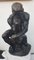 Antique Bronze Thinker Sculpture 1