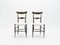 Walnut Chiavari Campanino Chairs by Giuseppe Gaetano Descalzi for Fratelli Levaggi, 1950s, Set of 2, Image 5