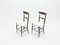 Walnut Chiavari Campanino Chairs by Giuseppe Gaetano Descalzi for Fratelli Levaggi, 1950s, Set of 2, Image 7