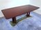 Mid-Century Italian Mahogany and Marble Dining Table by Vittorio Dassi, 1950s 12