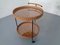 Mid-Century Metal and Glass Serving Bar Cart, 1960s, Image 14