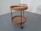 Mid-Century Metal and Glass Serving Bar Cart, 1960s 4