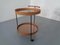 Mid-Century Metal and Glass Serving Bar Cart, 1960s, Image 4
