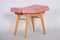 Mid-Century Red and White Stool, 1960s, Image 5