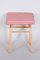 Mid-Century Red and White Stool, 1960s 7