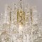 Ice Glass Chandelier from Doria, 1960s 6