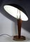 Lampada da tavolo Mid-Century in legno ed ottone di Stilnovo, Italia, anni '50, Immagine 11