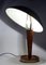 Mid-Century Italian Wood and Brass Table Lamp from Stilnovo, 1950s 11