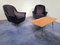 Mid-Century Italian Midnight Blue Velvet Lounge Chairs in the Style of Gio Ponti, 1950s, Set of 2, Image 17