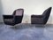 Mid-Century Italian Midnight Blue Velvet Lounge Chairs in the Style of Gio Ponti, 1950s, Set of 2 10