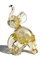 Elefante vintage de cristal de Murano dorado de Ercole Barovier, años 30, Imagen 1