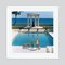 Nice Pool Oversize C Print Framed in White by Slim Aarons, Image 1