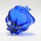 Mid-Century Cobalt and Uranium Glass Bowl from Cristallo Venezia CCC, 1960s 9