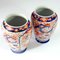 Antique Japanese Hand Painted Imari Vases, 1920s, Set of 2 3