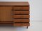 Teak & Messing Sideboard von La Permanente Mobili Cantù, 1960er 4