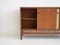 Teak Sideboard mit Bezug aus Stoff und Messing von Ilmari Tapiovaara für La Permanente Mobili Cantù, 1960er 9