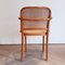 No. 811 Prague Dining Chairs by Josef Hoffmann, 1960s, Set of 4 8