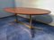 Mid-Century Italian Oval Walnut Dining Table, 1950s 7