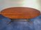 Mid-Century Italian Oval Walnut Dining Table, 1950s 4