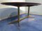 Mid-Century Italian Oval Walnut Dining Table, 1950s, Image 17