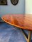 Mid-Century Italian Oval Walnut Dining Table, 1950s 6