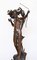 Antike Jugendstil Tischlampe aus Amor Bronze 5