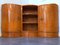 Art Deco French Maple Corner Cupboard, 1940s, Image 2