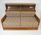 Art Deco Walnut Sofa Bed, 1950s 1