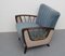 Blue Gray Lounge Chair, 1950s, Image 9