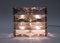 Vintage Austrian Nickel-Plated Crystal Glass Sconce from Bakalowits & Söhne, 1960s 4