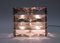 Vintage Austrian Nickel-Plated Crystal Glass Sconce from Bakalowits & Söhne, 1960s, Image 4